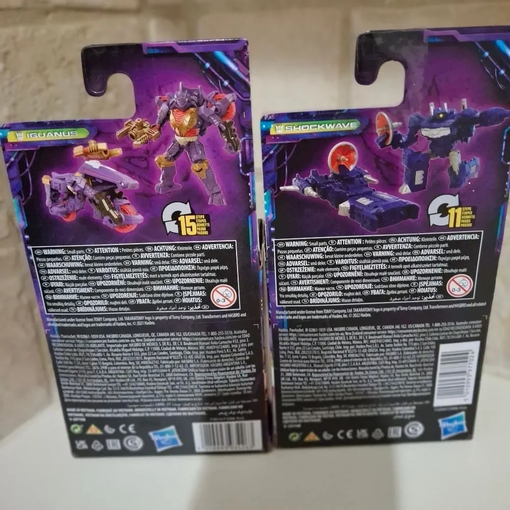 Transformers Shockwave & Iguanus Toy Bundle Set NEW